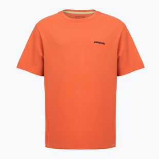 Pánske tričko Patagonia P-6 Logo coal orange