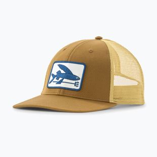 Dámska šiltovka Patagonia Flying Fish LoPro Trucker flying fish fork/bobcat brown