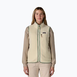 Dámska vesta Patagonia Retro Pile natural w/ellwood green