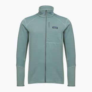 Pánska fleecová mikina Patagonia R1 Hybrid blue sage