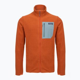 Pánska trekingová mikina Patagonia R1 Air coal orange