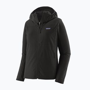 Dámska softshellová bunda  Patagonia R1 CrossStrata Hoody black