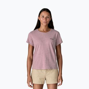 Dámske tričko Patagonia P-6 Logo Responsibili-Tee qulet violet