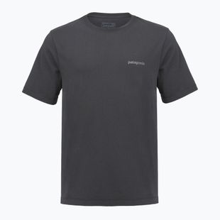Pánske tričko Patagonia P-6 Logo ink black