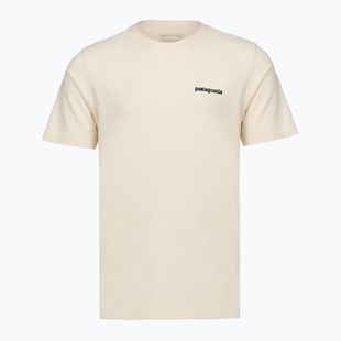 Pánske tričko Patagonia P-6 Logo undyed natural