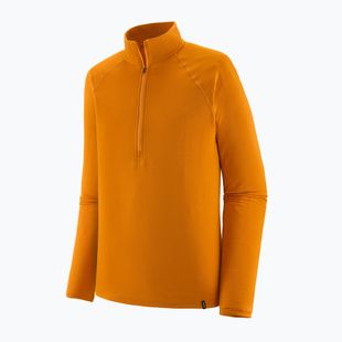 Pánska termo mikina Patagonia Capilene Termal Weight Zip Neck autumn orange