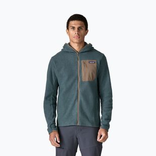 Pánska trekingová mikina Patagonia R1 Air Full-Zip Hoody summit blue