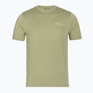 Pánske tričko Patagonia Cap Cool Daily Shirt - Cloud Crag gumtree green - light gumtree green x-dye