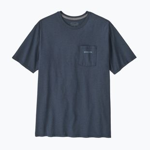 Pánske tričko Patagonia Boardshort Logo Pocket Responsibili summit blue