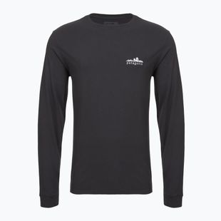 Pánske tričko longsleeve Patagonia Fitz Roy Foothills LS ink black