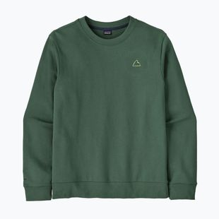 Pánska mikina Patagonia Fitz Roy Massif Daily Crew Canopy Green