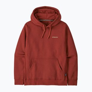 Pánska mikina Patagonia Boardshort Logo Uprisal Hoody Rusty Red