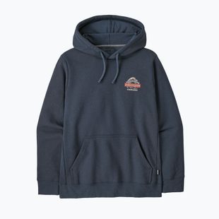 Pánska mikina Patagonia Great Waves Uprisal Hoody Summit Blue