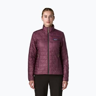Dámska zateplená bunda Patagonia Nano Puff berry fig