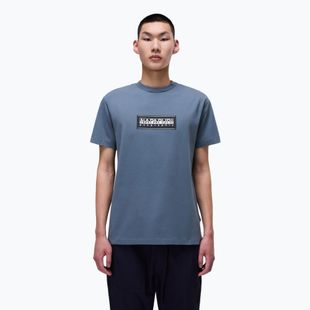 Pánske tričko Napapijri S-Box Logo black 041