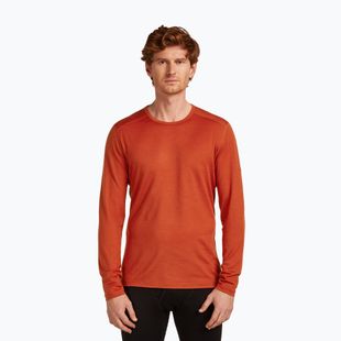 Pánske termo tričko longsleeve icebreaker 200 Oasis Crewe agate