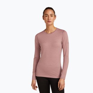 Dámske termo tričko longsleeve icebreaker 200 Oasis Crewe summit/blush/s