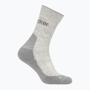 Dámske ponožky Icebreaker Merino Hike+ Light Crew blizzard heather/alloy