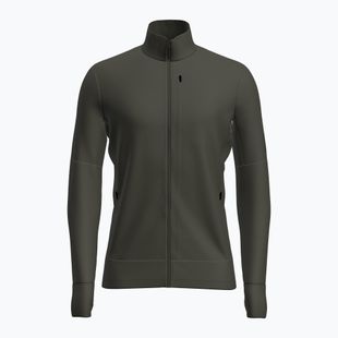 Pánska trekingová mikina Icebreaker Merino 260 Quantum IV LS Zip dark loden