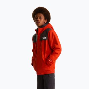 Detská nepremokavá bunda The North Face Antora lava red