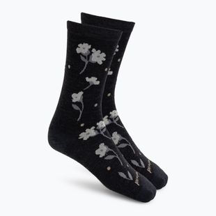 Dámske ponožky Smartwool Everyday Garden Gala Crew charcoal