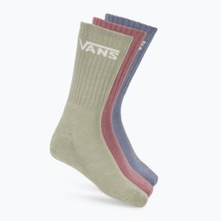 Ponožky Vans Classic Crew 3 páry glacial slate