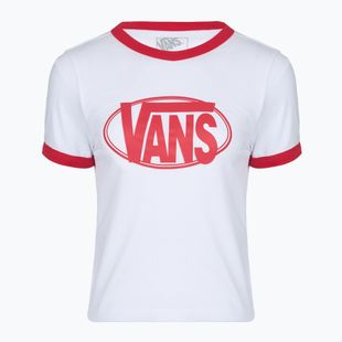 Dámske tričko Vans Center Chest Ringer Tee white