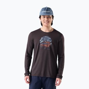 Pánske tričko longsleeve Smartwool First Chair Pursuit Active LS mink heather