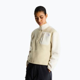 Dámska fleecová mikina The North Face Yumiori 1/4 Zip desert stone/wh