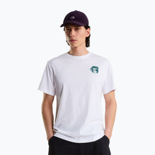 Pánske tričko The North Face Basecamp Barista Rlx tnf white/pacific teal