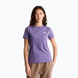 Dámske tričko The North Face Evolution Simple Dome Slim SS grounded plum