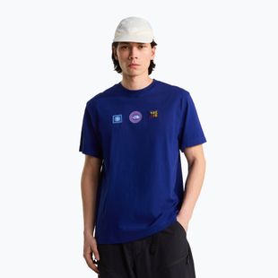 Pánske tričko The North Face Explorer Badges RLX Tee Graphic bold blue