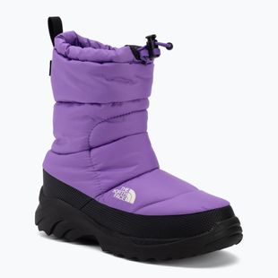 Detské snehule The North Face Nse Traction Bootie Wp elevation purple/tnf black