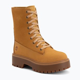 Dámske topánky Timberland Stone Street Mid Lace Up wheat nubuck