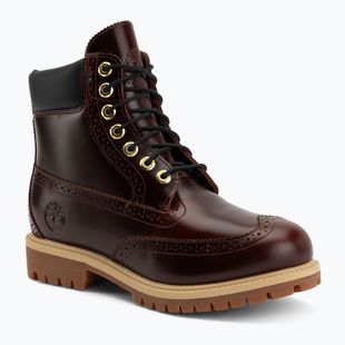 Pánske topánky Timberland Premium 6 In Lace burgundy full grain