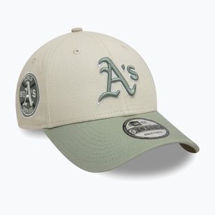 Šiltovka New Era WS Patch 9Forty Oakland Athletics light beige
