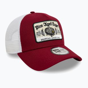 Šiltovka New Era NIE Vintage Trucker dark red
