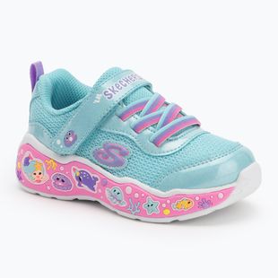 Detské topánky SKECHERS Play Scene Fun Squad turquoise