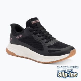 Dámska obuv SKECHERS Bobs Squad 4 Staple Look black