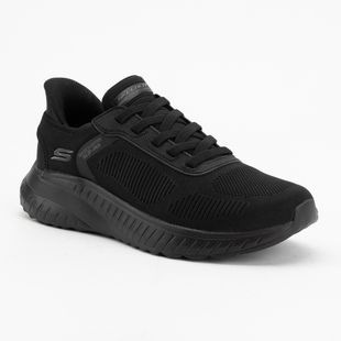 Pánske topánky SKECHERS Bobs Squad Chaos Solid Step black