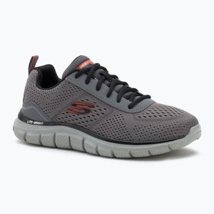 Pánske topánky Skechers Track Leshur charcoal/orange