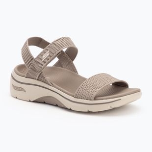 Dámske sandále SKECHERS Go Walk Arch Fit 2.0 taupe
