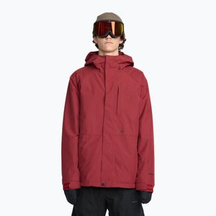 Pánska snowboardová bunda Volcom Dua Insulated GTX red
