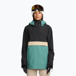 Dámska snowboardová bunda Volcom Harlan Pullover spruce green