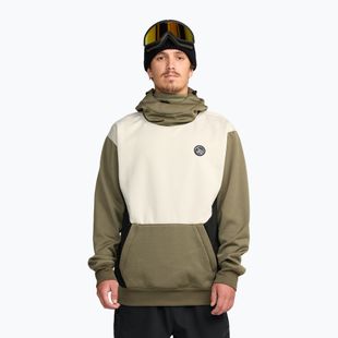 Pánska snowboardová mikina Volcom Hydro Riding Hoodie military
