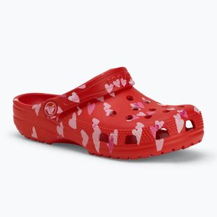 Detské nazúvaky Crocs Classic Valentines Day Clog Kids cherry red