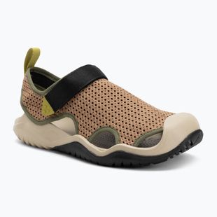 Pánske sandále Crocs Swiftwater Mesh Deck sepia