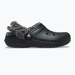 Šľapky Crocs Classic Fleece Lined black
