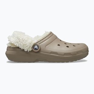 Šľapky Crocs Classic Fleece Lined mushroom