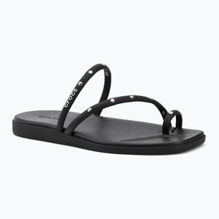 Dámske šľapky Crocs Miami Studded Toe Loop black